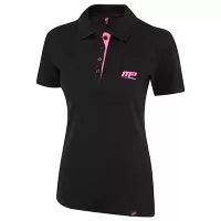 MusclePharm Kadın Polo Yaka 'MP' Siyah ve Pembe